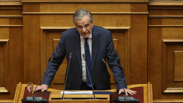 Ένα βήμα ακόμα από Σαμαρά η ομιλία του στη Βουλή για τη συμφωνία με Chevron 