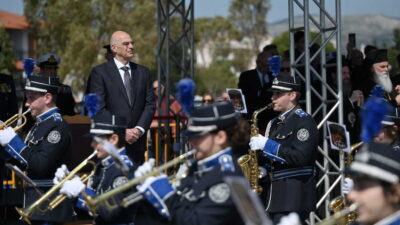 Δένδιας από Μεσολόγγι: Η ελευθερία έχει κόστος