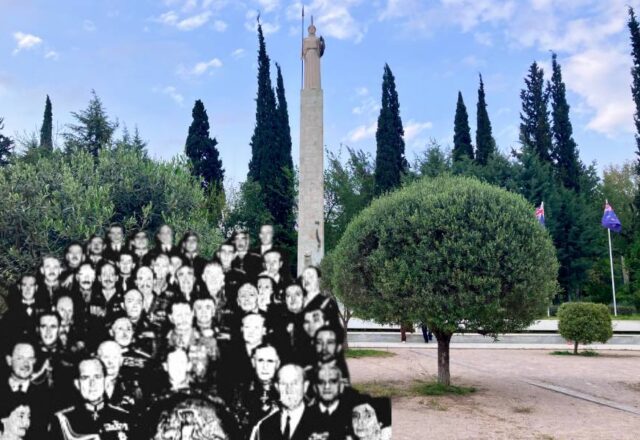 Η ιστορία του μνημείου για τους συμμάχους πεσόντες στο Β΄ Παγκόσμιο, Δημήτρης Παυλόπουλος