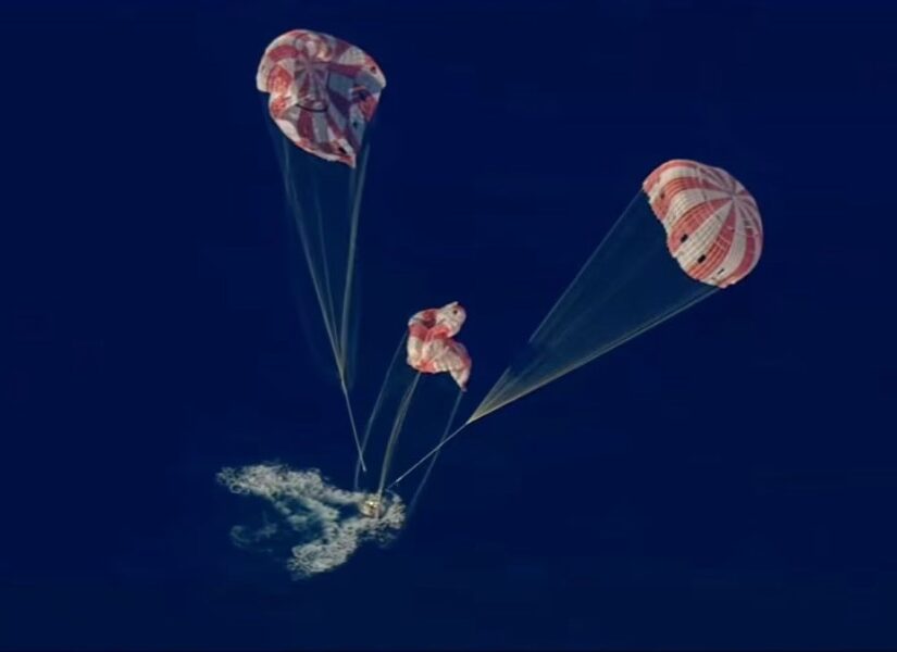 Αρτεμις ΙΙ: Επέστρεψε στη Γη – Ασφαλής προσθαλάσσωση στον Ειρηνικό