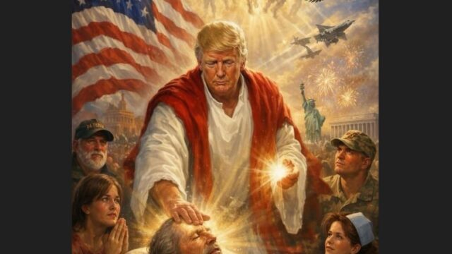 Τραμπ: Δεν ζητάω συγγνώμη από τον Πάπα – Κατέβασε πάντως την εικόνα του ως Ιησού