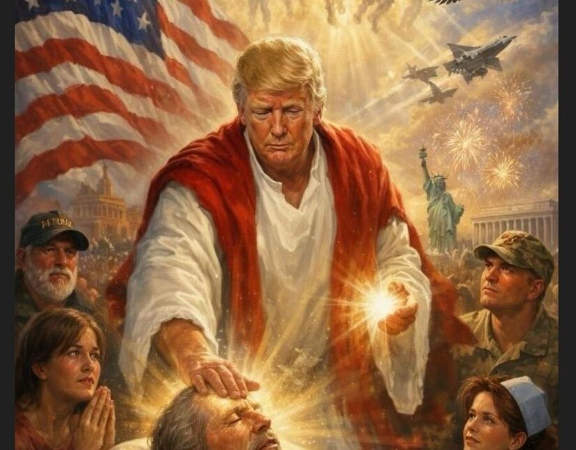 Τραμπ: Δεν ζητάω συγγνώμη από τον Πάπα – Κατέβασε πάντως την εικόνα του ως Ιησού