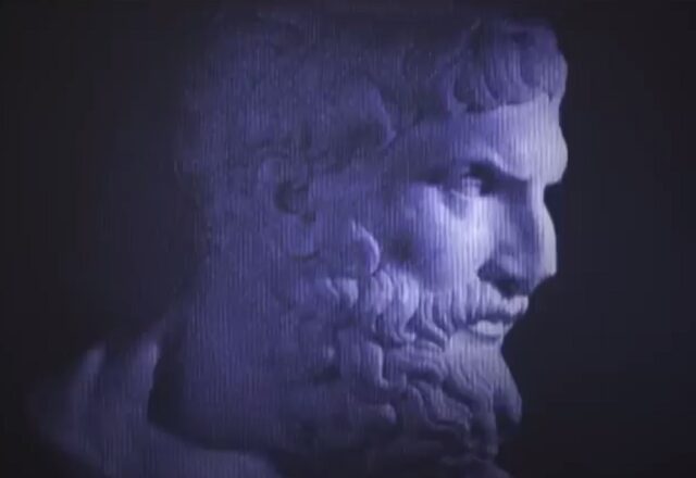 Η επικούρεια φιλοσοφία μέσα από την εικαστική έκθεση της Ερ. Βορδώνη, Μελαχροινή Μαρτίδου