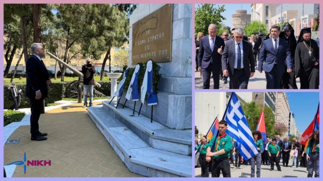 Παρουσία του Προέδρου της ΝΙΚΗΣ Δημήτρη Νατσιού στις εκδηλώσεις για τη Γενοκτονία των Αρμενίων