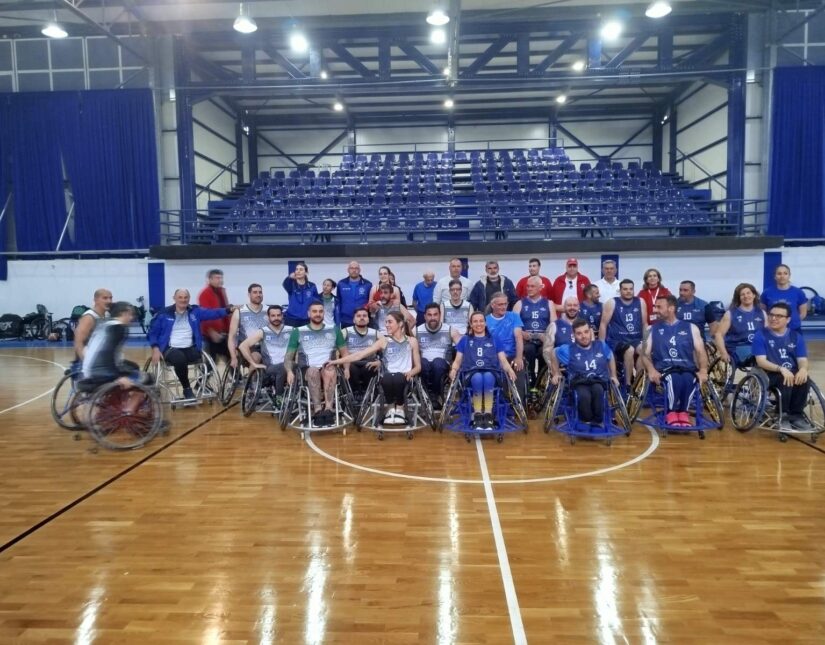 Επιτυχής διοργάνωση του αγώνα ανόδου στην Α1 Κατηγορία Καλαθοσφαίρισης με Αμαξίδιο στο Δίστομο