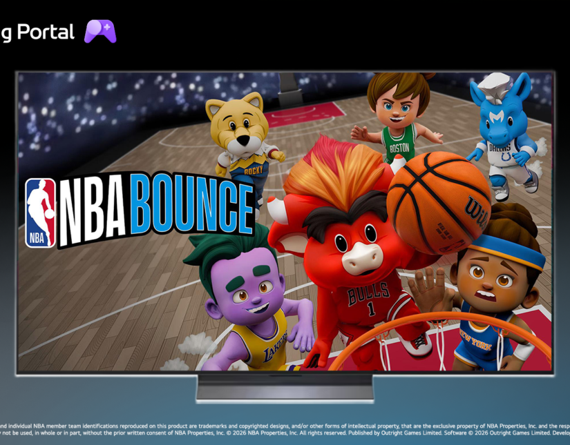 Το NBA Bounce φέρνει συναρπαστική εμπειρία γεμάτη μπάσκετ στις έξυπνες τηλεοράσεις της LG Electronics