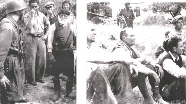 Συγκλονιστικές φωτογραφίες από την εκτέλεση αμάχων στα Χανιά, Κυριάκος Ροδουσάκης