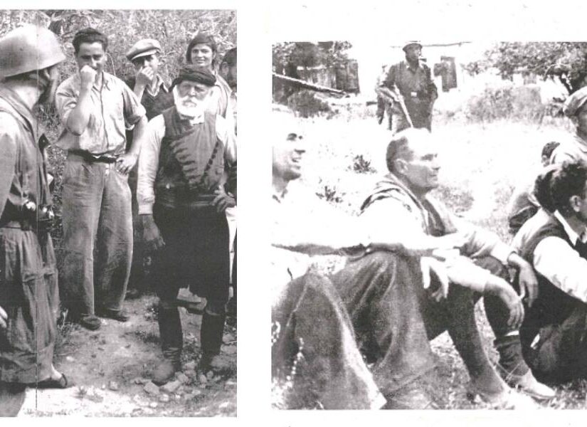 Συγκλονιστικές φωτογραφίες από την εκτέλεση αμάχων στα Χανιά, Κυριάκος Ροδουσάκης