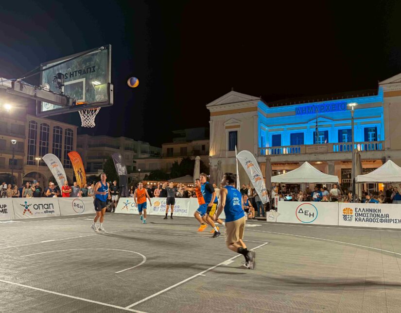 Το ΔΕΗ 3×3 Street Basketball επιστρέφει για τέταρτη χρονιά