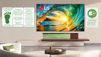 Οι τηλεοράσεις της LG Electronics για το 2026 υπογραμμίζουν την πρόοδο στον τομέα της βιωσιμότητας με πολλαπλές οικολογικές πιστοποιήσεις