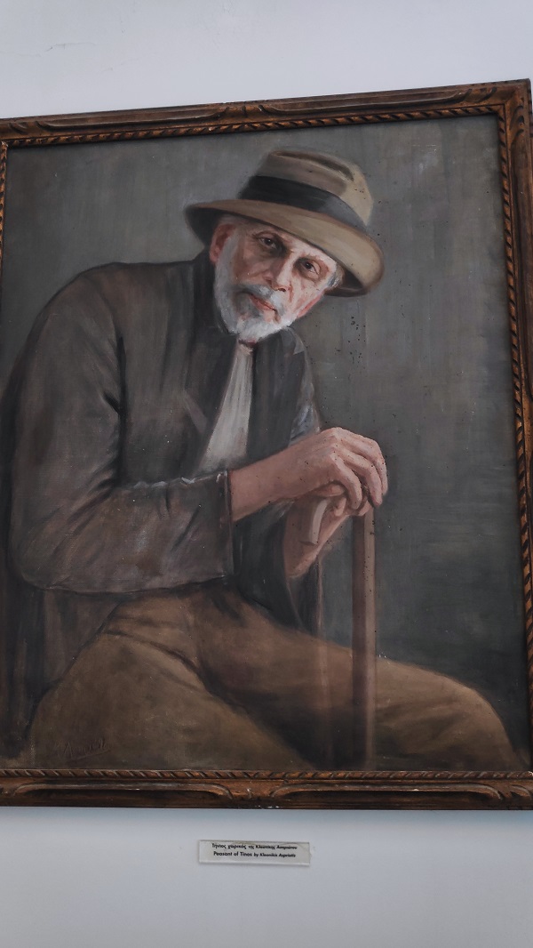 νησί Τήνου. Μελαχροινή ΜΑρτίδου