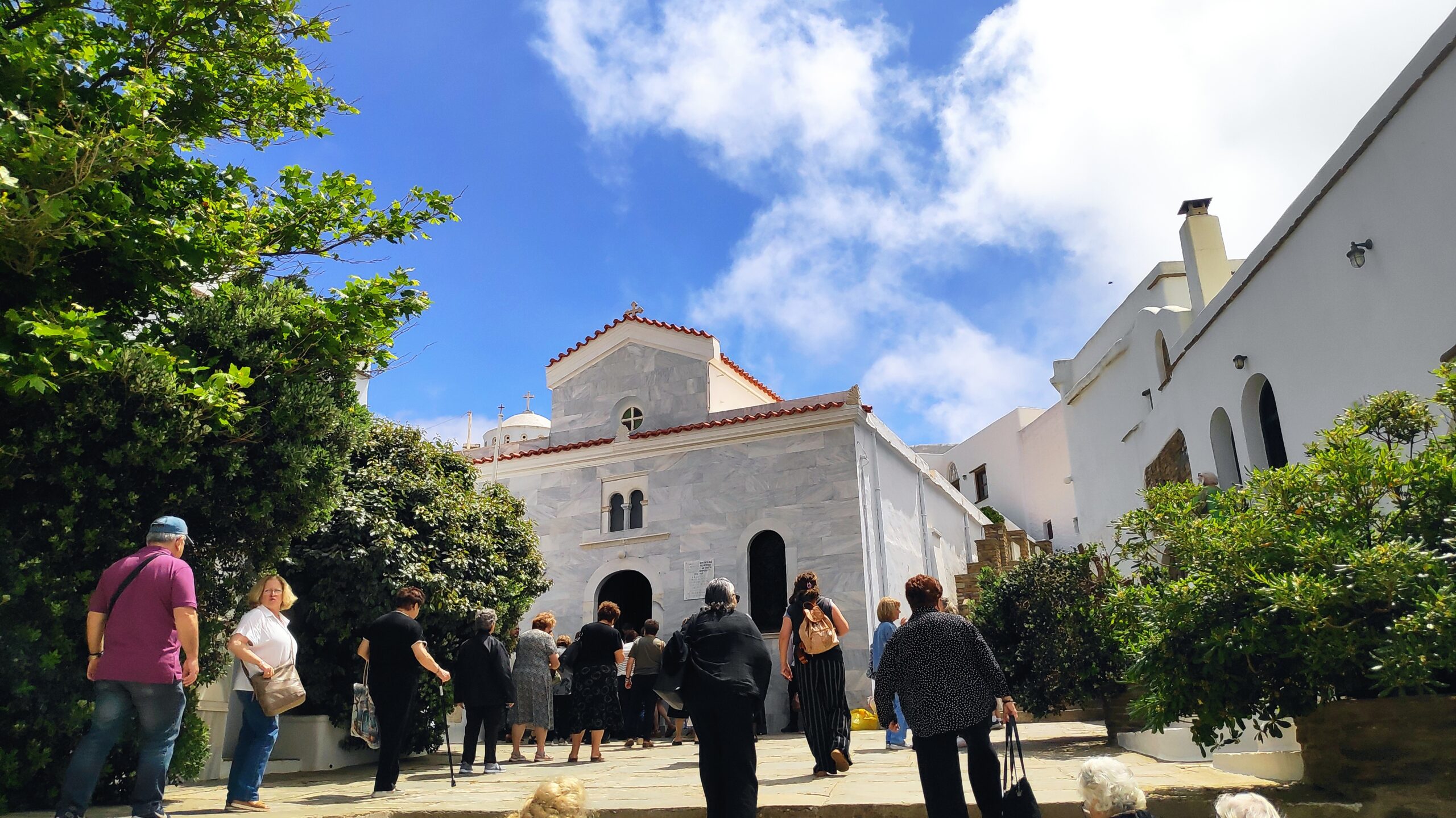 νησί Τήνου. Μελαχροινή ΜΑρτίδου