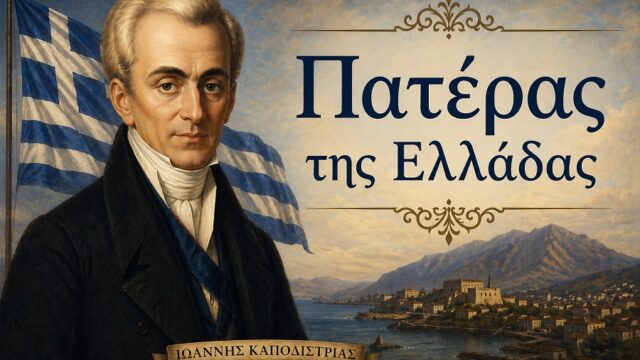 Να αναγνωριστεί σαν πατέρας της Ελλάδας ο Καποδίστριας, Γιώργος Σιγάλας