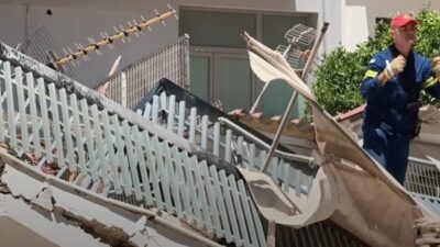 Συναγερμός στα Πετράλωνα – Κατέρρευσε τετραώροφη πολυκατοικία