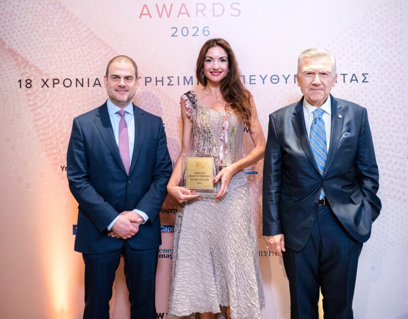 Διάκριση Ομίλου Επιχειρήσεων Σαρακάκη: GOLD AWARD στον CR Index 2025-2026 για τις ESG επιδόσεις του