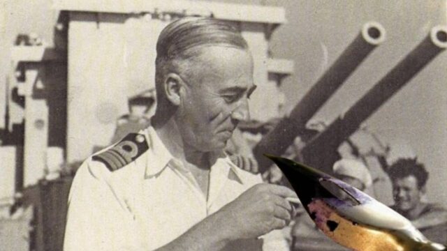 Η τελευταία μάχη του Διόπου Αντώνη Αντωνίου με το "Αδρίας" στη Σικελία... Ηρακλής Καλογεράκης
