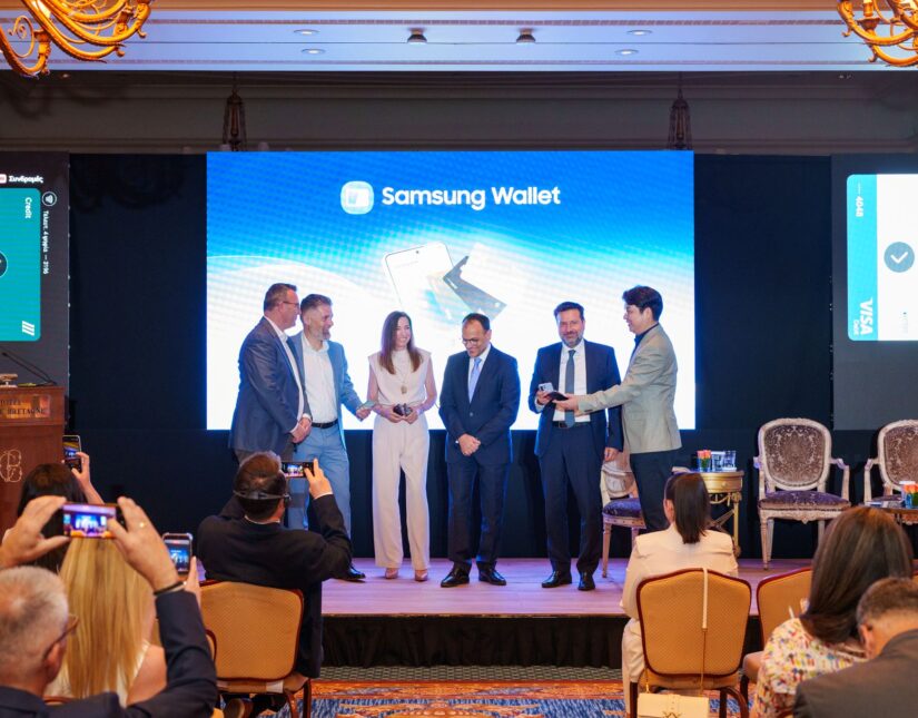 Το Samsung Pay έρχεται στην Ελλάδα μέσα από συνεργασίες της Samsung με Alpha Bank, Τράπεζα Πειραιώς, Viva.com και Visa