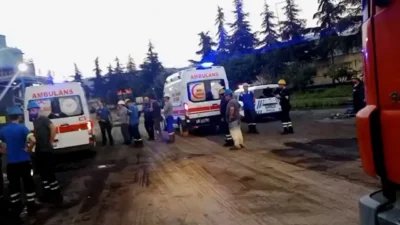 Έκρηξη σε τουρκική χαλυβουργία
