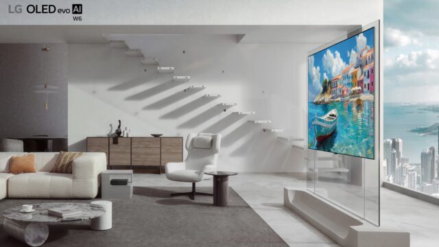 LG OLED EVO WALLPAPER TV W6: Η αισθητική και τεχνολογική αναβάθμιση της τηλεόρασης