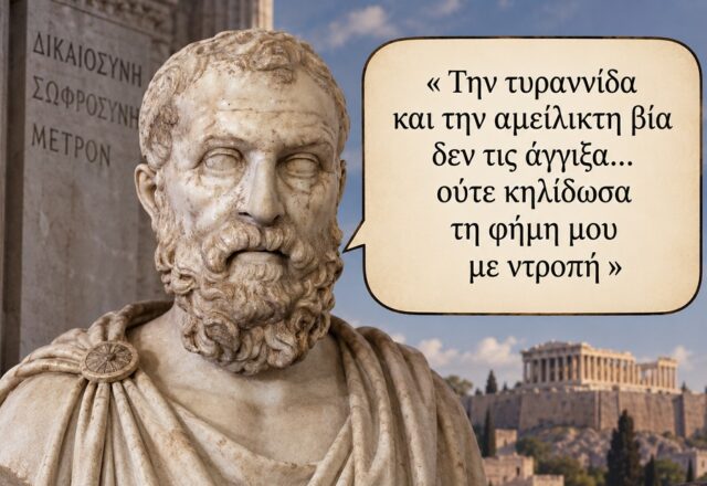 O Kαποδίστριας ως Αισυμνήτης της εποχής του, Γιώργος Σιγάλας