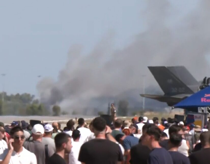 Συναγερμός στην Τανάγρα – Συνετρίβη Phantom κατά τη διάρκεια αεροπορικών επιδείξεων