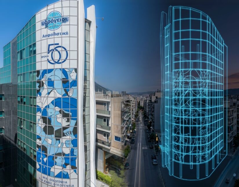 Η Υδρόγειος Ασφαλιστική δημιουργεί το Digital Twin των εγκαταστάσεών της