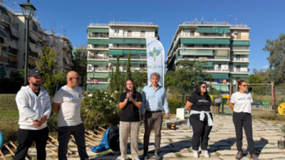 Η Αθήνα πρασινίζει: Νέες φυτεύσεις στα Σεπόλια